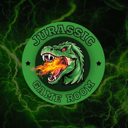 Jurassic Game Room Logo